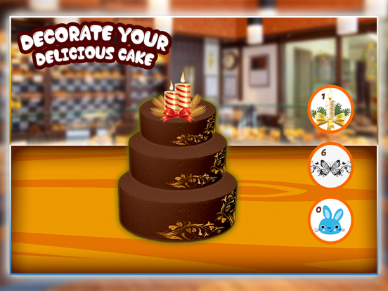 Cake Bakery Chef Story iPad screenshot