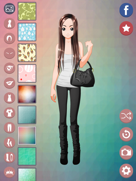 Screenshot #5 pour Anime Style Dress Up