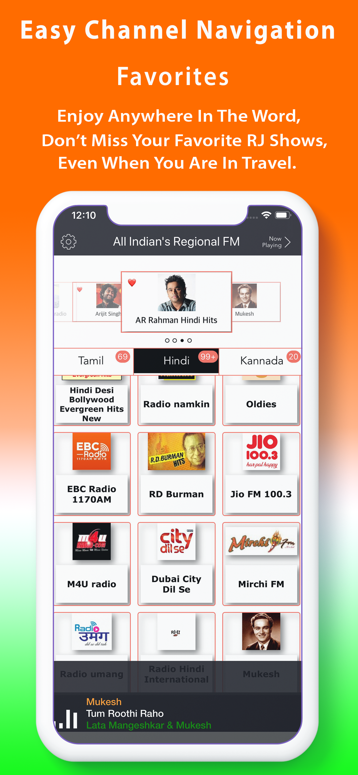 OneIndia Radio - Indian Radio screenshot 6