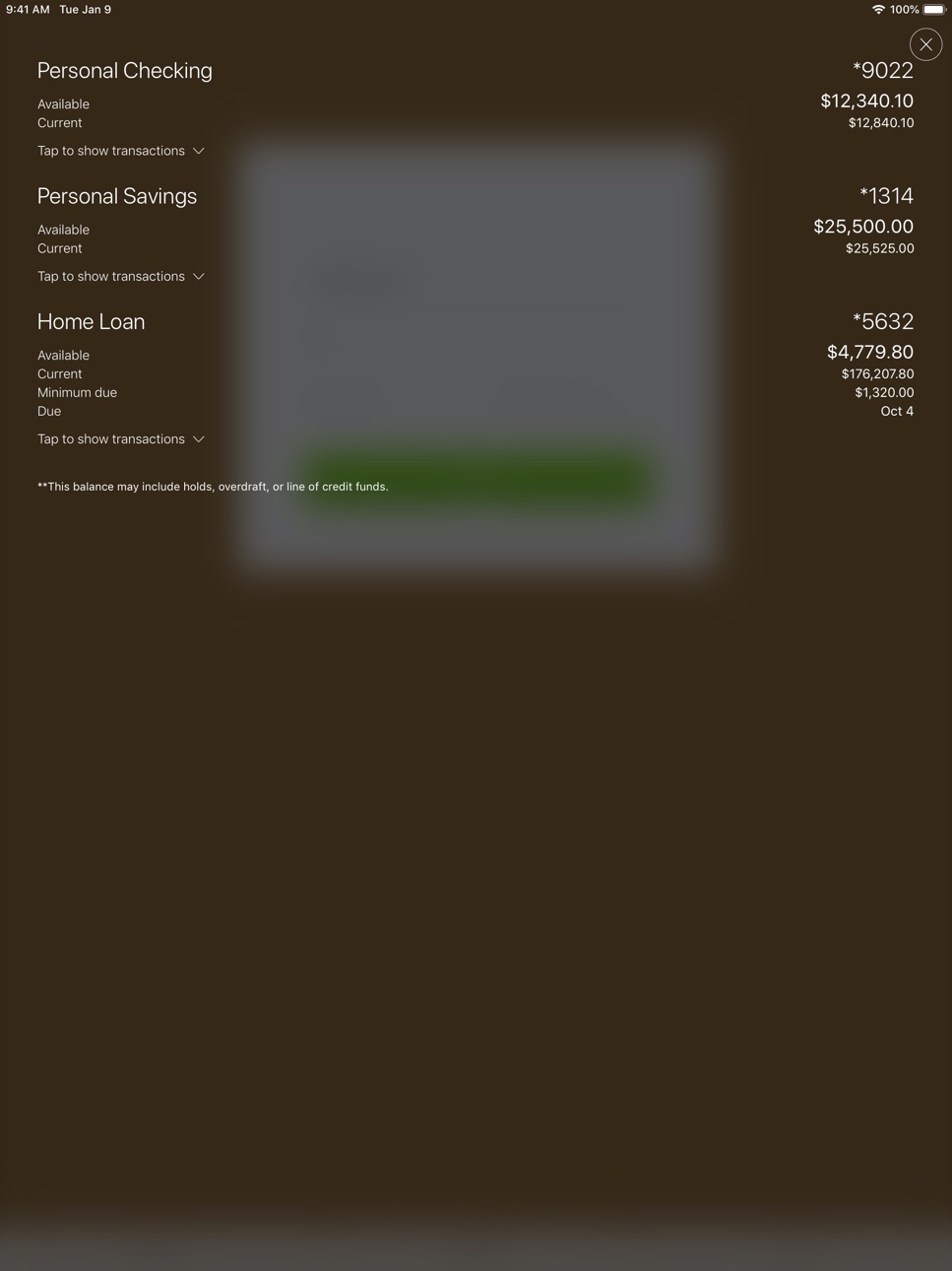 iPad screenshot