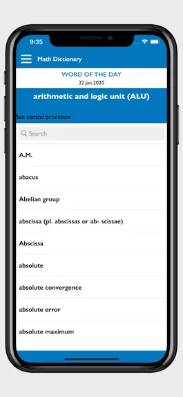 Game screenshot Best Math Dictionary mod apk