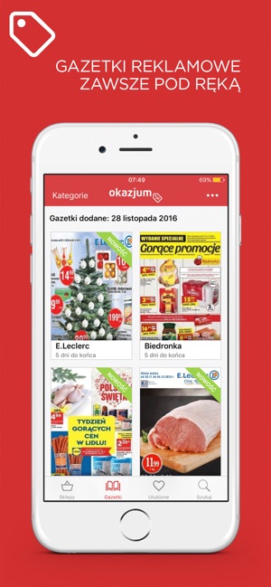 Okazjum - gazetki promocyjne(圖5)-速報App