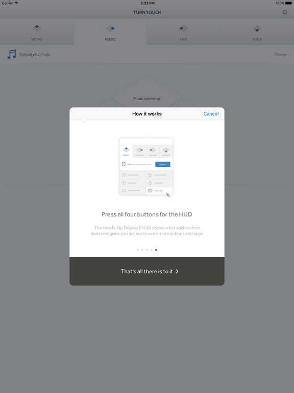 Turn Touch iPad screenshot 5 - Productivity app