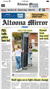 Altoona Mirror All Access screenshot