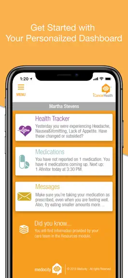Game screenshot iCancerHealth : Cancer Care mod apk