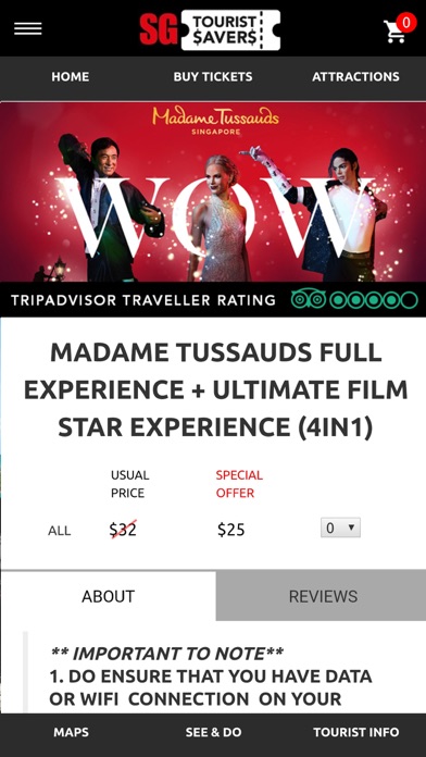 Screenshot #3 pour Reddot SG Tourist Savers