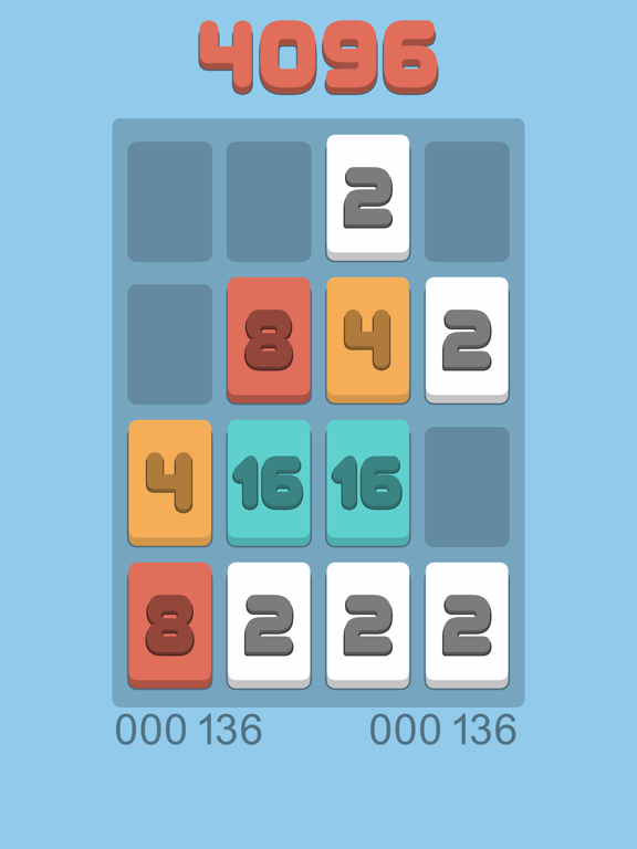 Screenshot #5 pour 4096 - another number game