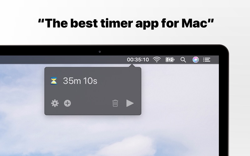 Horo - Timer for Menu Bar Screenshot