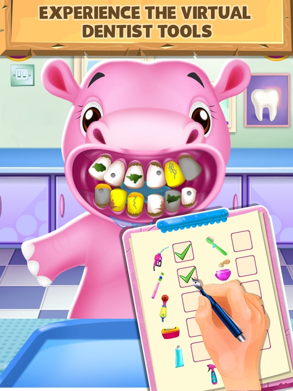 Screenshot #6 pour Crazy Animals Dentist Clinic!