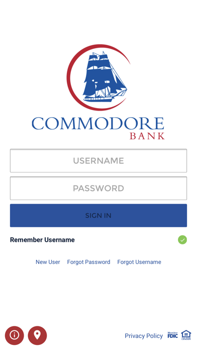 Commodore Bank Screenshot