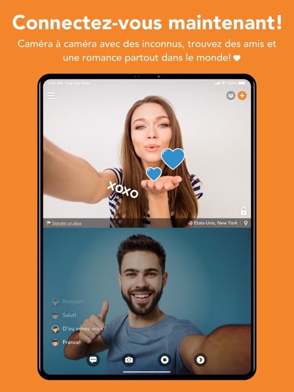 Screenshot #4 pour Camsurf : Chat vidéo et flirt