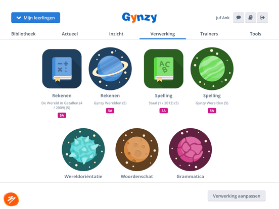 Gynzy Teacher iPad app afbeelding 1