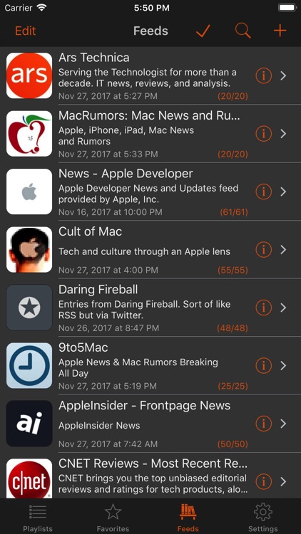 Legi (RSS Feed Reader) screenshot-4