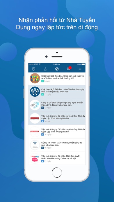JobsGO: Việc Làm Tìm Đến Bạn Screenshot