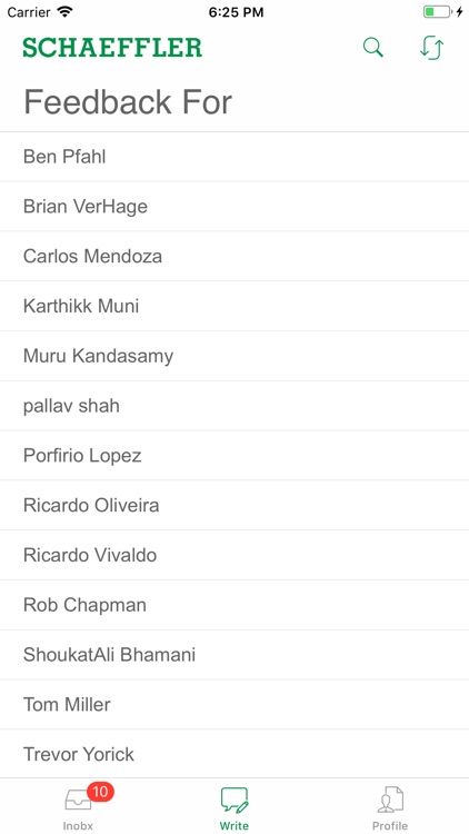 SCHAEFFLER Feedback screenshot-5