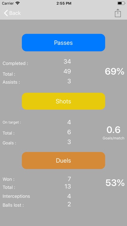 SoccerStatLite screenshot-4