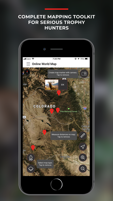 Lenzmark Hunt Hunting App, GPSのおすすめ画像1