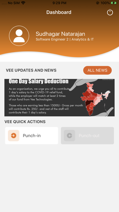 Vee App screenshot 2