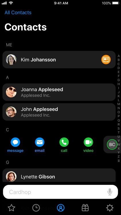 Cardhop screenshot-0