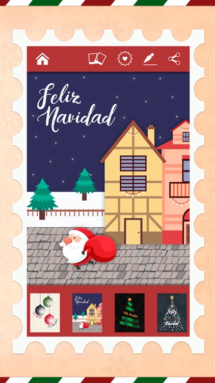 Christmas Custom Cards Maker screenshot-4
