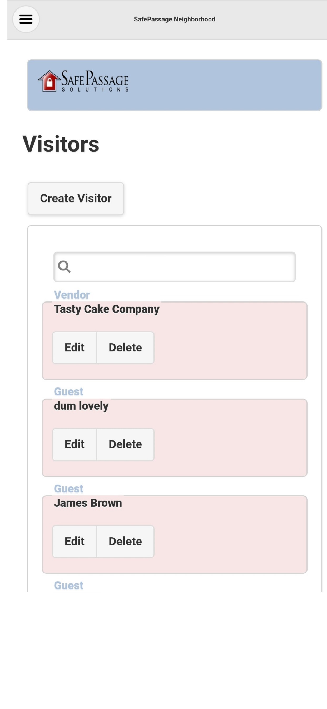 SafePassageMobile screenshot 8
