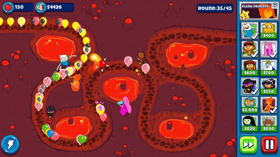 Bloons Adventure Time TD iPhone Screenshot 4