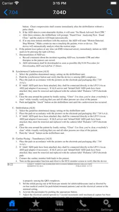 Houston Fire: EMS Protocols iPhone image 3