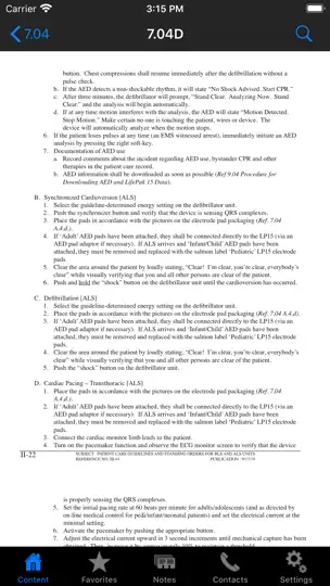 Houston Fire: EMS Protocols iPhone Screenshot 3