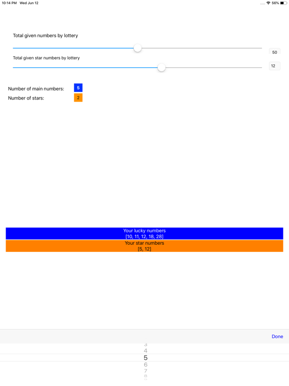 Screenshot #4 pour Lucky Numbers Generator