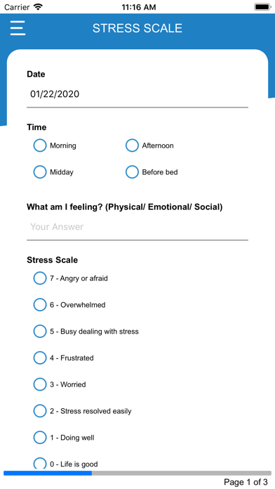 Screenshot #1 pour Prepare for Stress