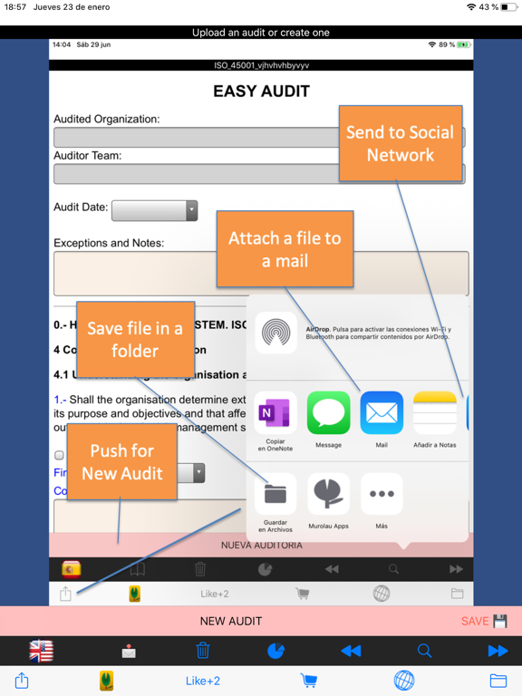 Screenshot #6 pour Easy ISO Audits