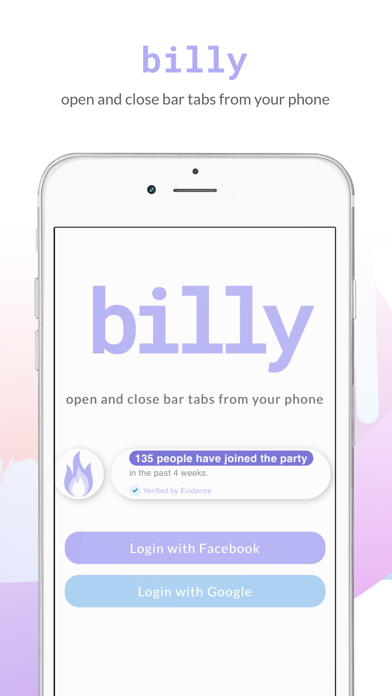 billy: open & close bar tabs screenshot 2