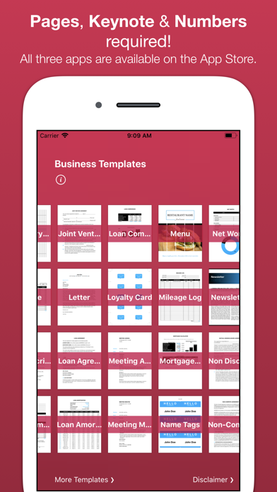 Business Templates for Pagesのおすすめ画像4