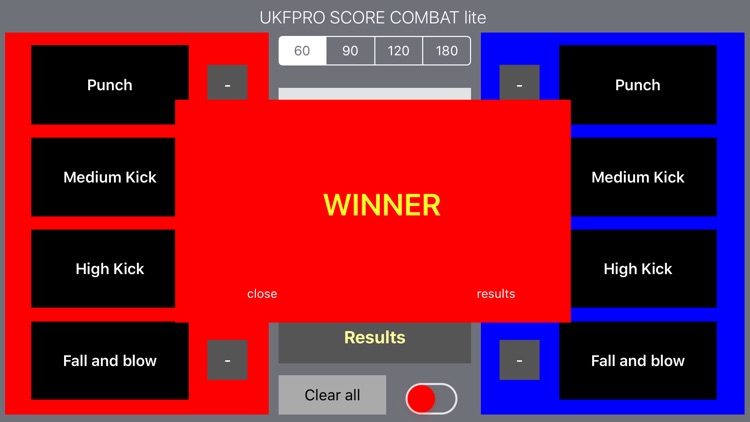 UKFPRO Score Combat lite screenshot-3