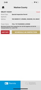 Washoe Building Inspection screenshot #3 for iPhone