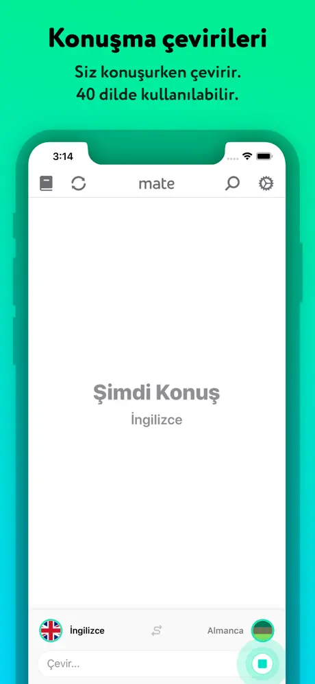 Mate – çeviri ve sözlük