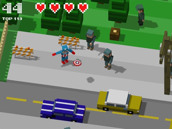 Screenshot #4 pour Crossy Heroes: Smashy Avengers