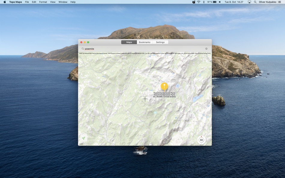 #1. Topo Maps (macOS) Podle: East Studios Oy