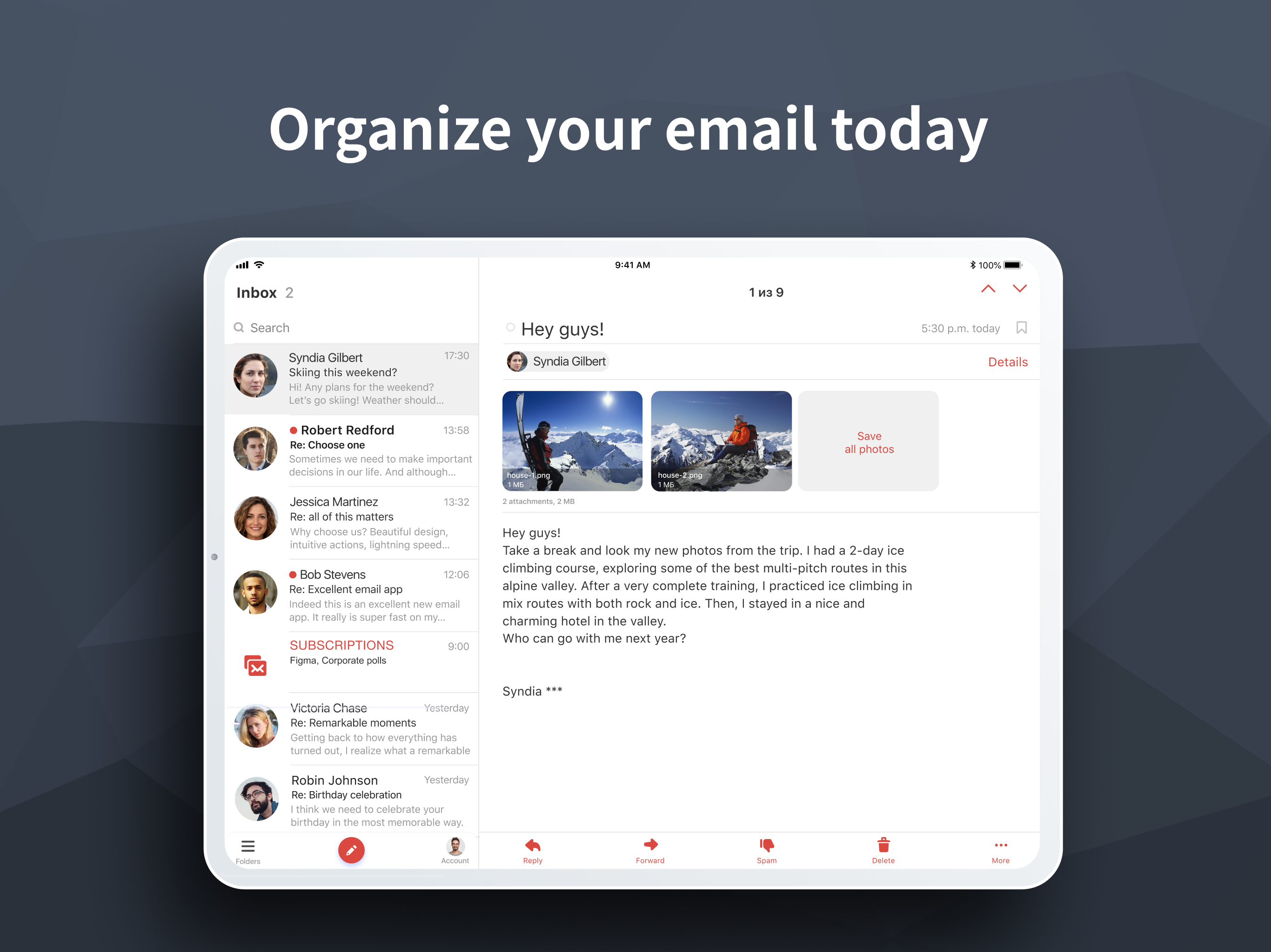 Email App for Gmail
