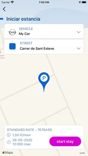 Aparcar App screenshot 3