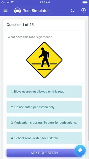 Colorado DMV Permit Test screenshot 1