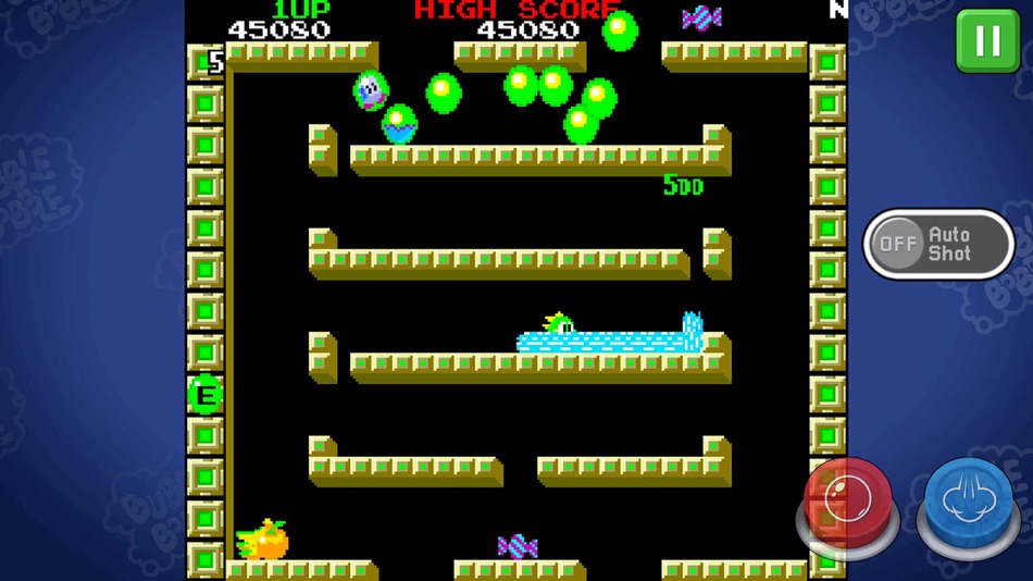 #1. BUBBLE BOBBLE classic (iOS) 由: MOBIRIX