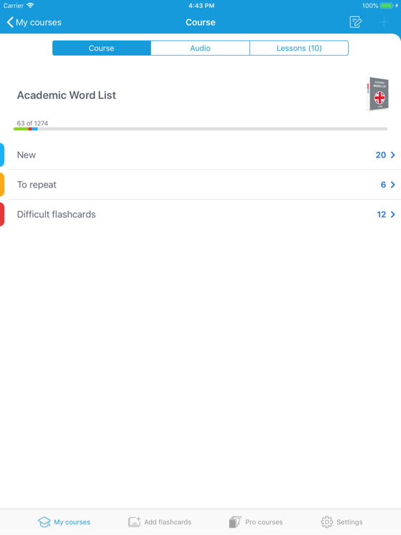 Screenshot #5 pour Apprendre l'anglais - Voc App