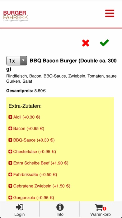 App screenshot