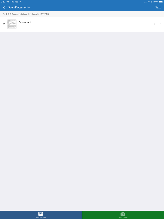 PS Logistics iPad screenshot 4 - Business app