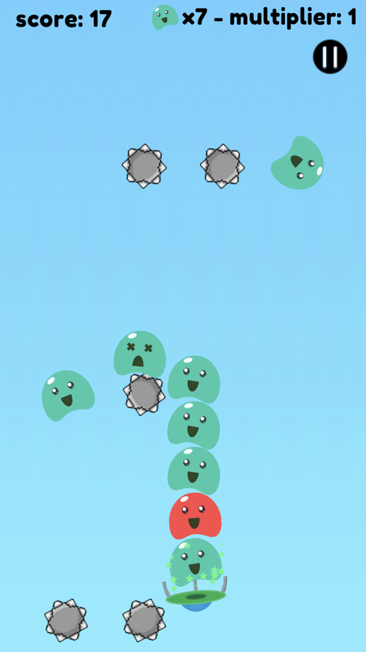 #1. Blob Catcher (iOS) Podle: Aaron Nemoyten