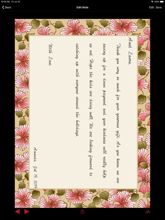 Writing - Diary, Letter, Prose iPad screenshot