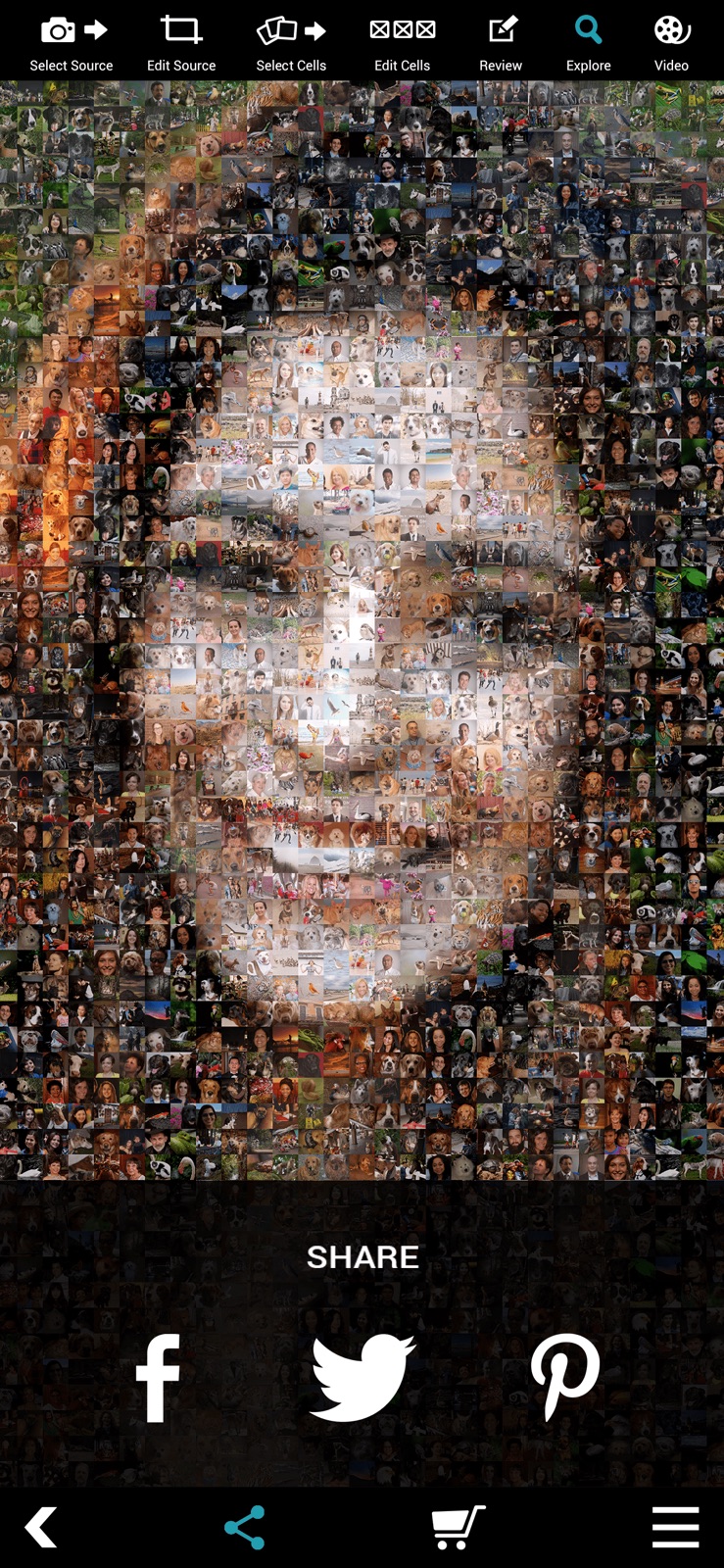 Pro Photo Mosaic Creator iphone screenshot 3