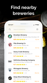 Brewee - breweries navigator screenshot