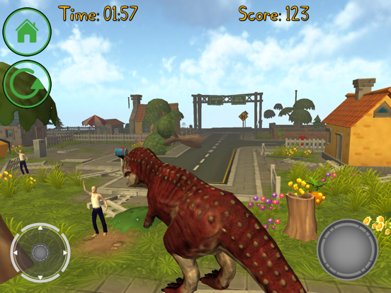 Screenshot #4 for Dinosaur Simulator 3D